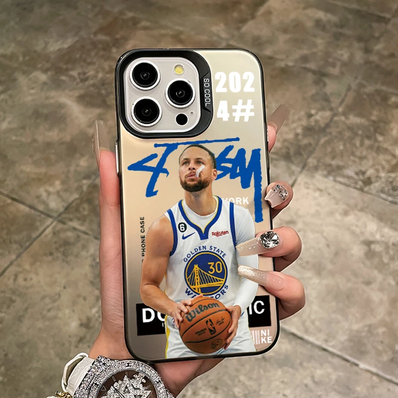 库里苹果16promax手机壳iphone15plus男生14磨砂13硬壳12全包潮11