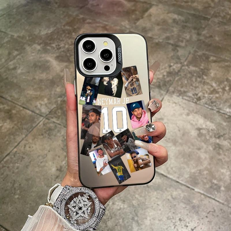 内马尔苹果16promax手机壳iphone15plus潮13/12磨砂14高级感硬壳X