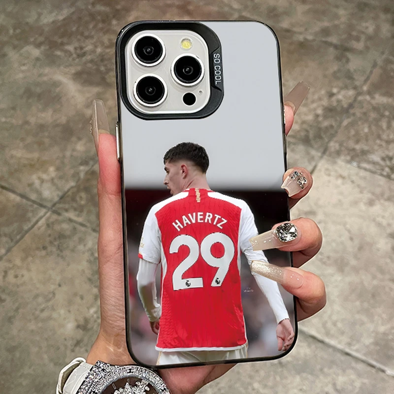 阿森纳哈佛茨苹果16promax手机壳iphone15潮13/12磨砂14高级感硬