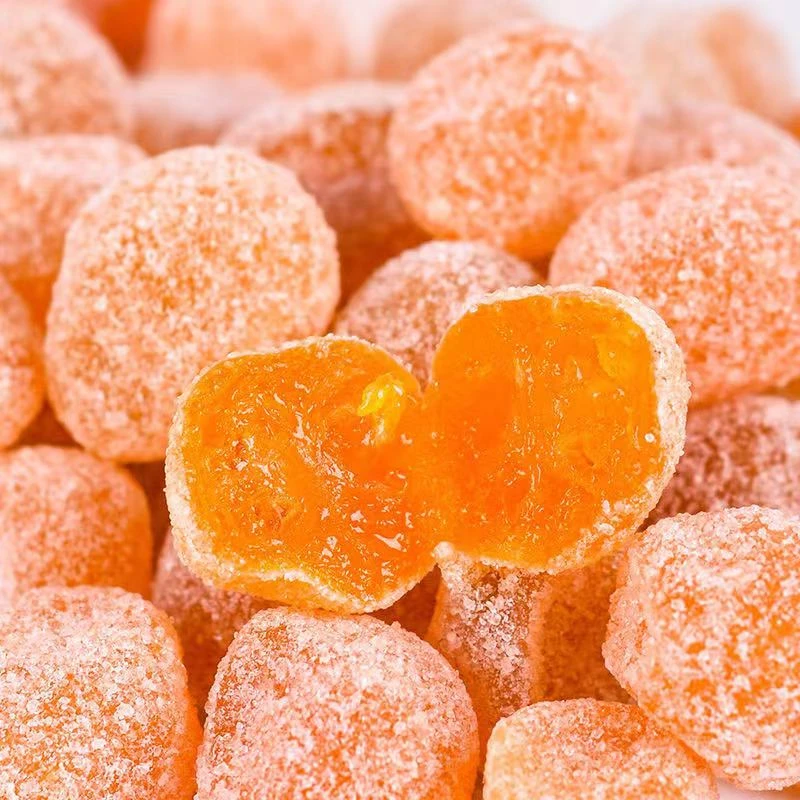 【大颗精选】新疆天山雪桔袋装金桔干老人爱吃蜜饯冰糖金桔即食零