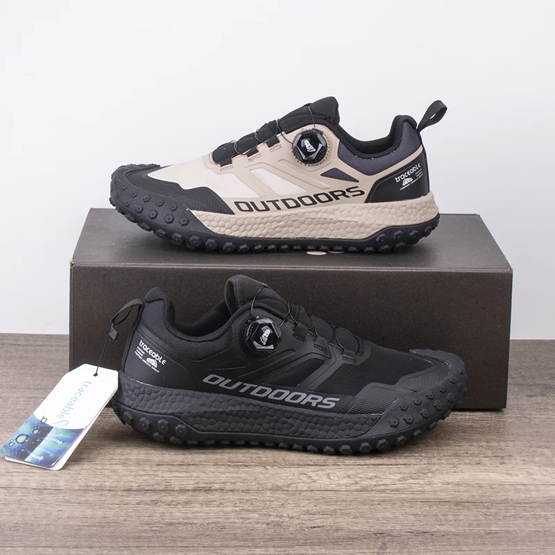 外贸尾货全地形透气防滑户外登山运动越野跑鞋男徒步跑步鞋