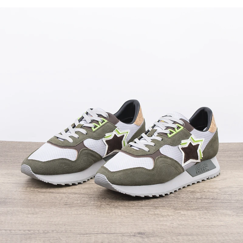 高端好货！外贸尾货透气轻便减震复古慢跑鞋运动鞋男女