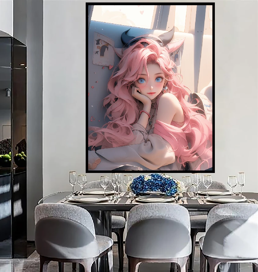 【萨勒芬妮】动漫装饰挂画4060