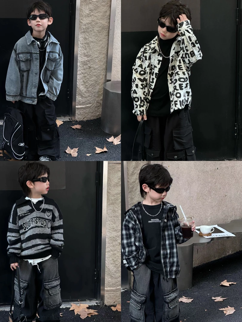 A351-A375编码-男女童秋冬新款外套