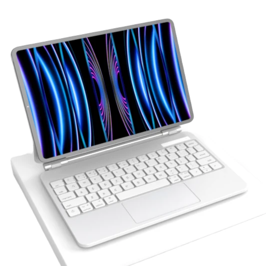 ALittleFlower数显妙控键盘白iPad 12.9英寸10代2023新款