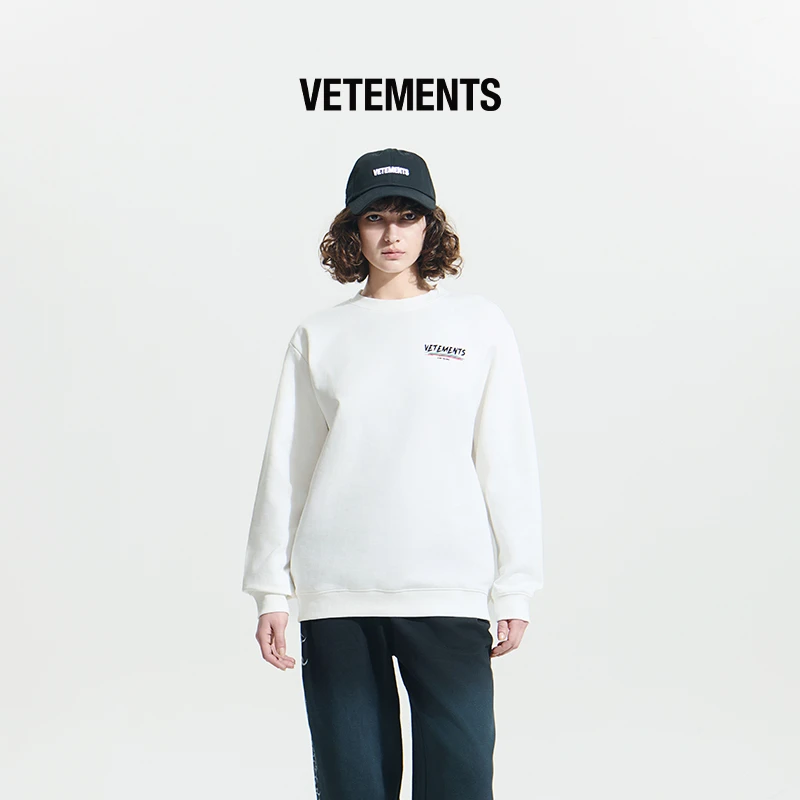 VETEMENTS唯特萌【可乐系列】经典套头圆领卫衣男女款 64520001