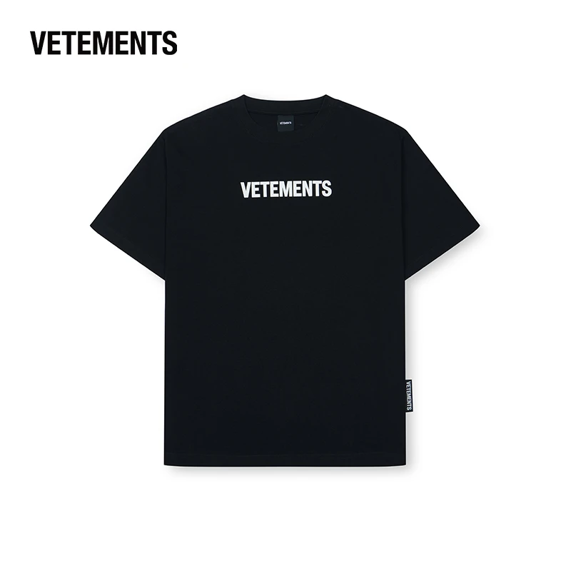 VETEMENTS夏季新款简约透气男士短袖T恤百搭高能感T恤64352003