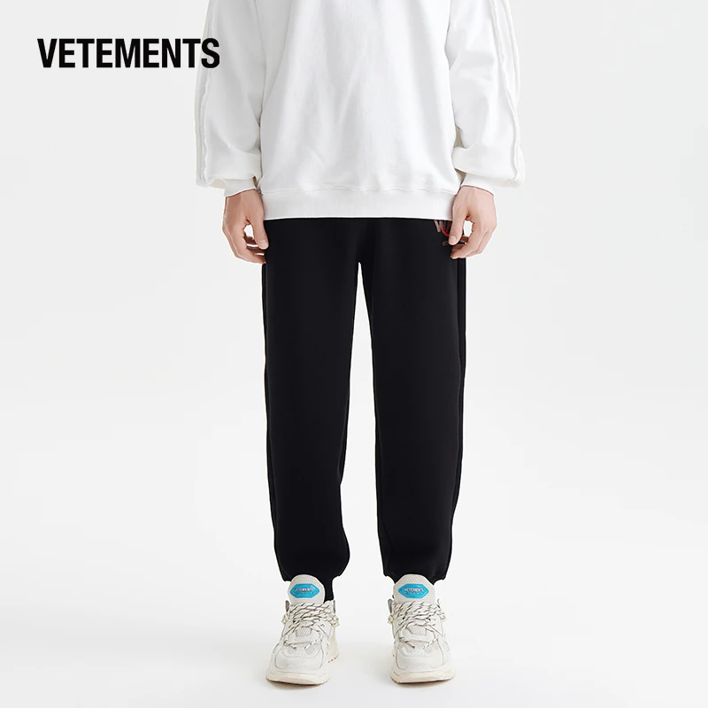 VETEMENTS新款休闲裤运动透气男女款针织长裤经典百搭63562302