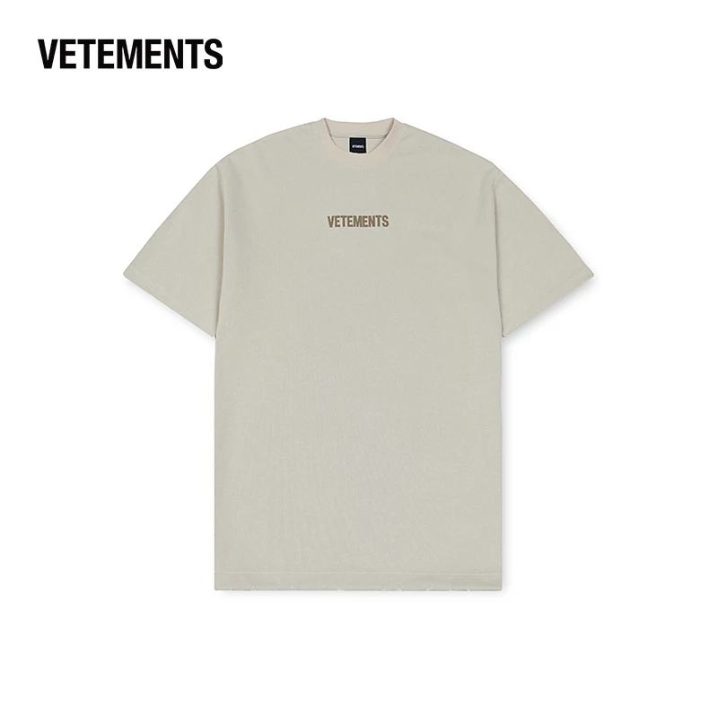 VETEMENTS夏季男士短袖T恤情侣新款潮流时尚休闲百搭T恤64352002