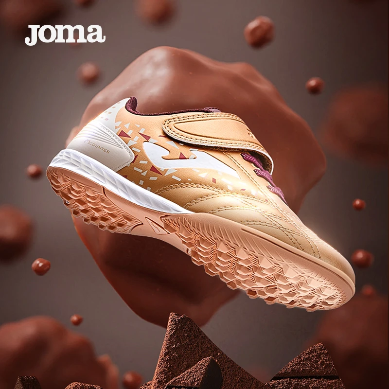 JOMA【耀金】TF儿童足球鞋短钉青少年足球比赛训练人造草地运动鞋