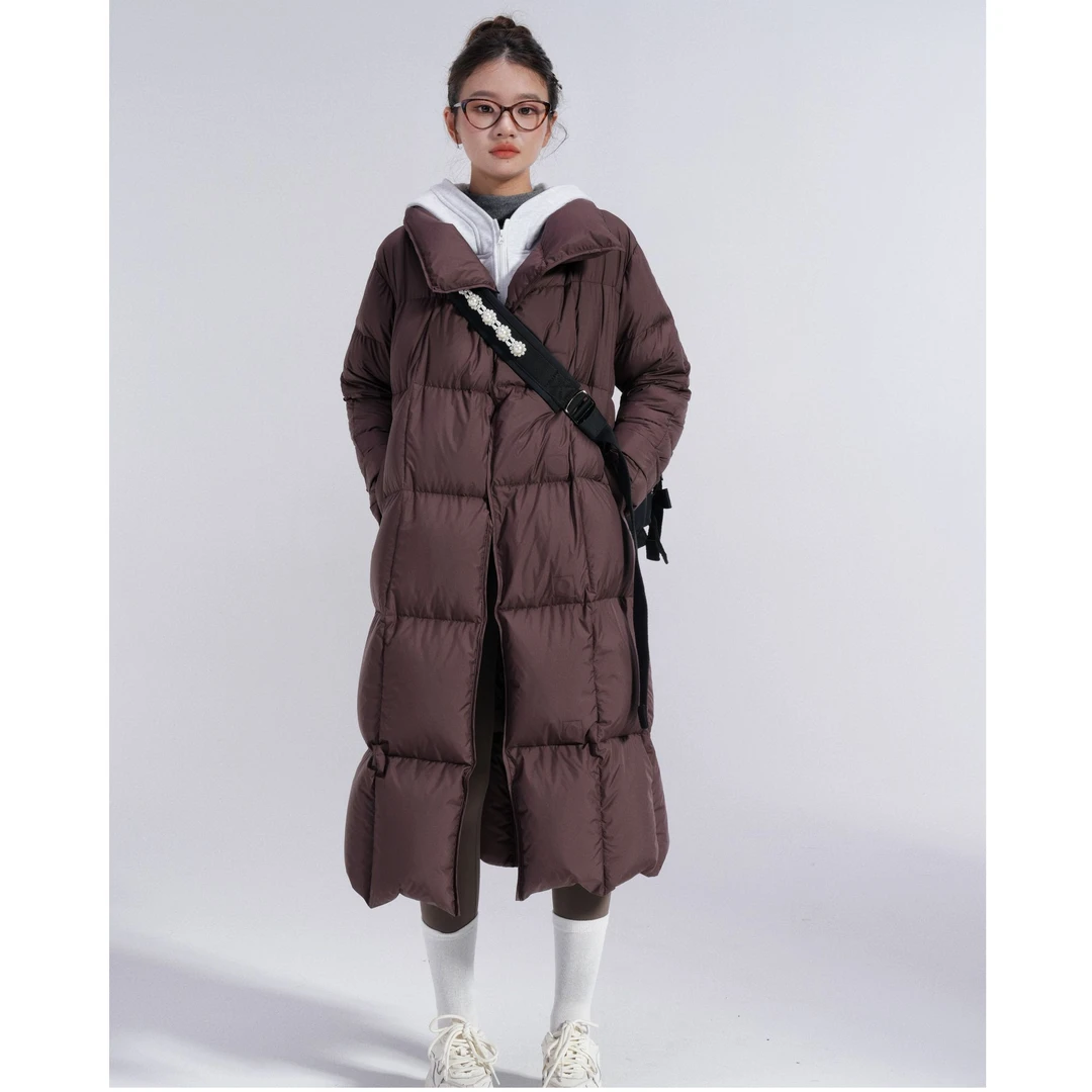 北海道/CO&SHENG重生2024秋冬长款羽绒服时尚百搭保暖显瘦休闲