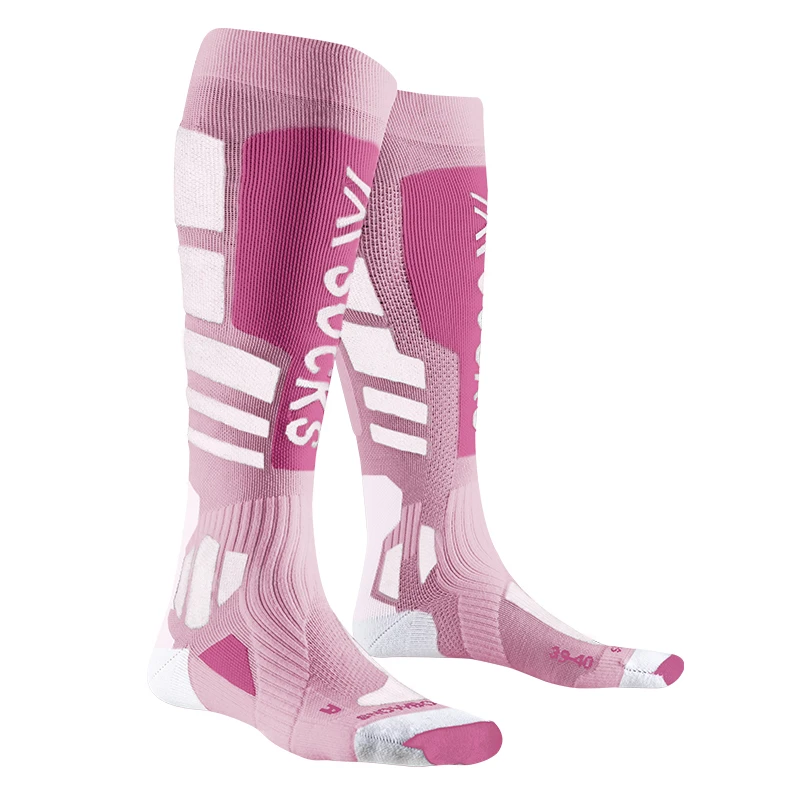 X-SOCKS 单板女士滑雪袜女款户外透气马拉松防滑加厚XS-WMSN000W