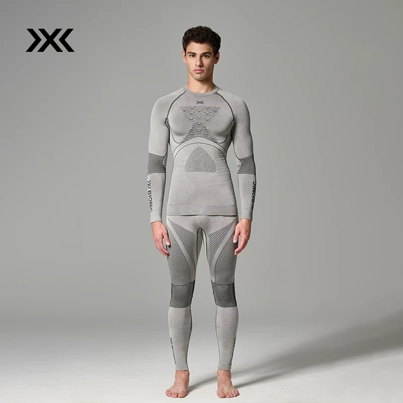 X-BIONIC 热反射4.0男士长袖上衣裤子滑雪登山徒步 RA-WTXXW19M