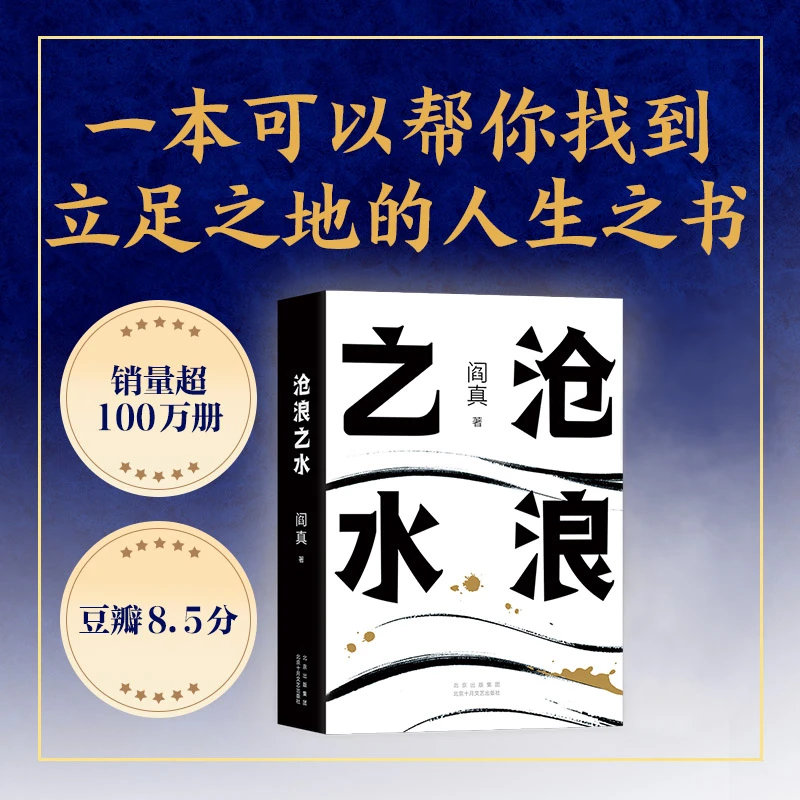 【荣景优品】沧浪之水 立足职场 体制内的人生之书 阎真著