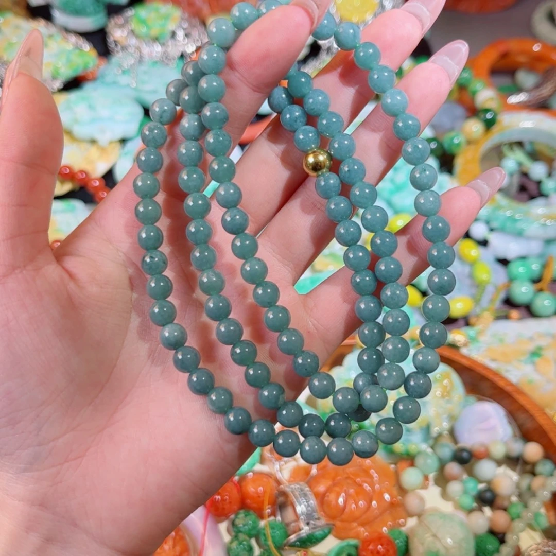 【闪购商品】定制翡翠未镶嵌不**@