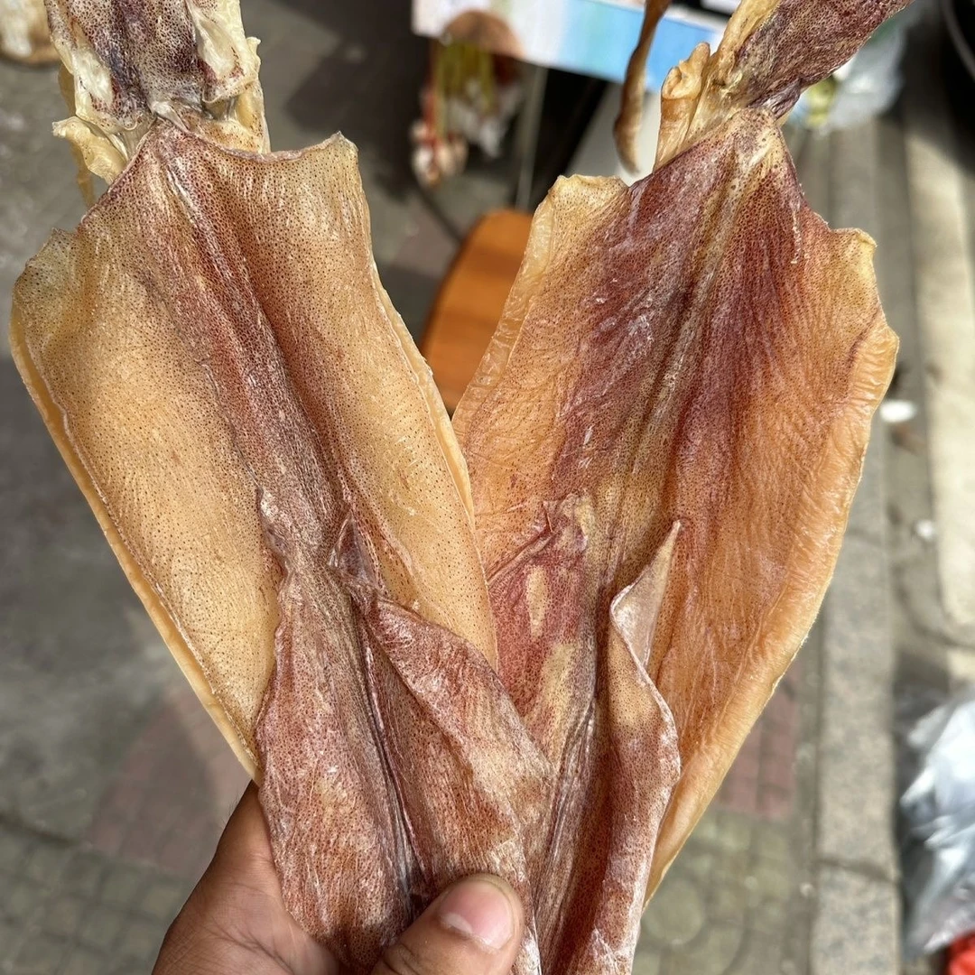 船晒水晶鱿鱼干19个左右 烧烤鱿鱼干 高品质鱿鱼干 淡晒手撕芥末