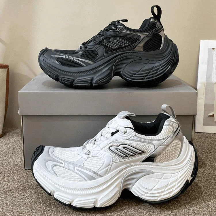 10xl老爹鞋男鞋2025新款女款厚底炸街网红百搭爆款休闲显脚小潮牌