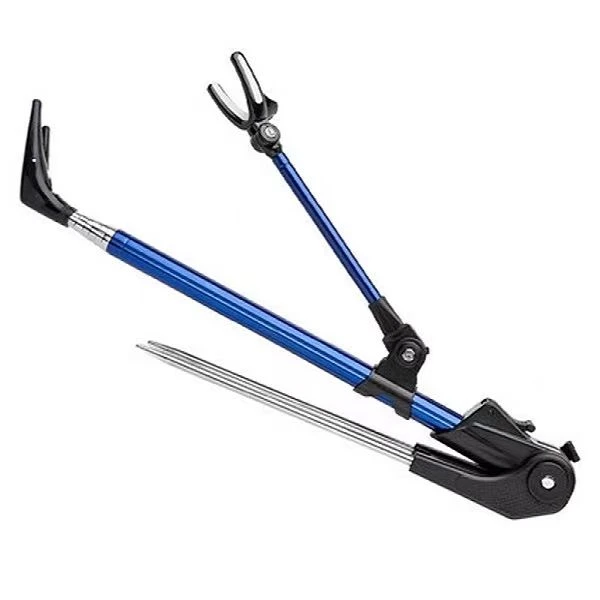 黑金刚 2.1米 不锈钢炮台支架 带地插 可伸缩