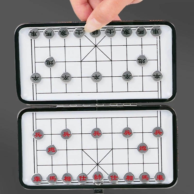 华铃象棋中国象棋棋盘学生儿童高档象棋迷你象棋牌磁吸便携式象棋