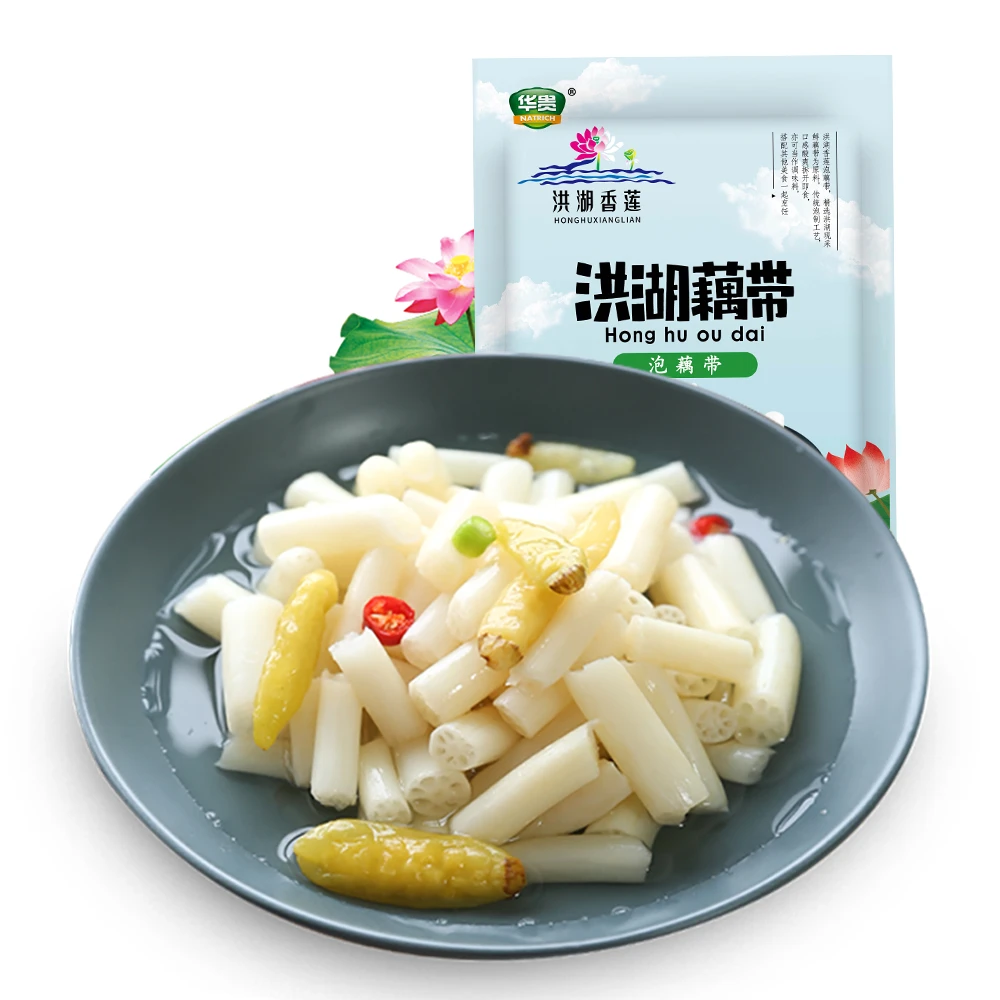 【8.8特惠】泡藕带400g 洪湖农家香莲泡椒藕带 酸辣泡小藕酸爽开胃