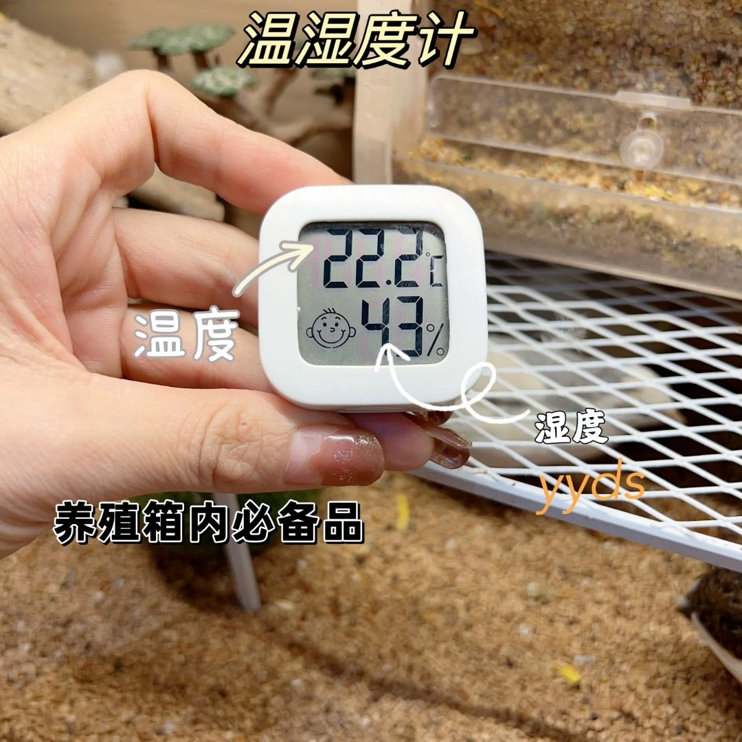 温湿度计家用温湿度计显示温度湿度进口养殖箱专用