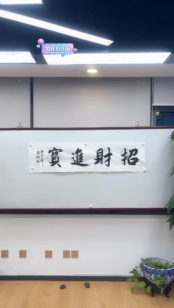 【闪购商品】书法赵刚-招财进宝