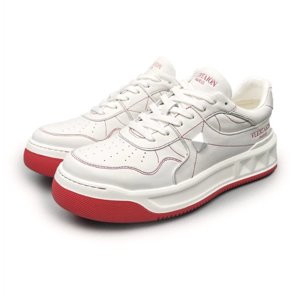 BIEUBRAYR/【情侣款】全皮高端品质小白鞋轻奢低帮百搭柔软潮鞋