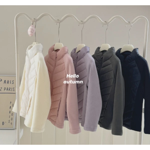 【大小卷】“校服神器”儿童拼接运动轻薄羽绒服-39507