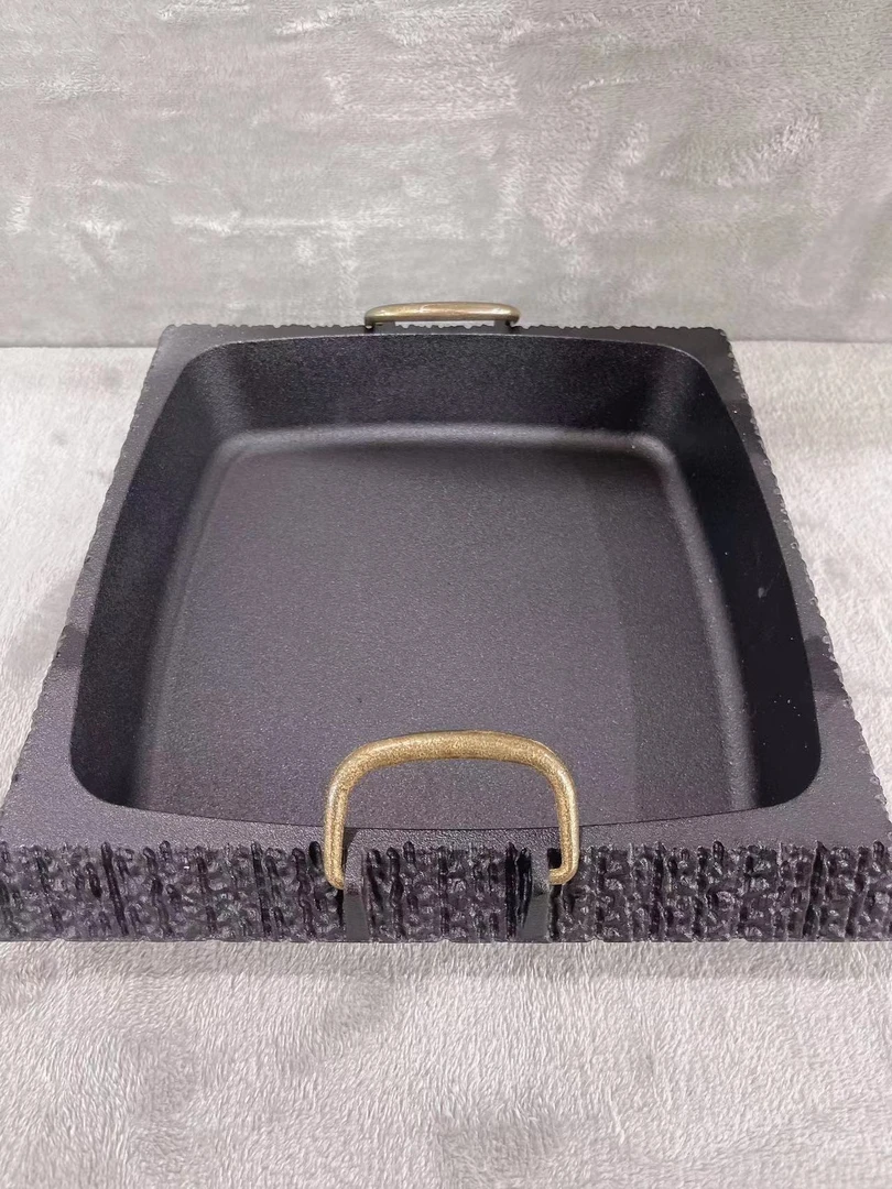 CDH-铁器铸铁平底锅煎锅寿喜烧锅火锅家用