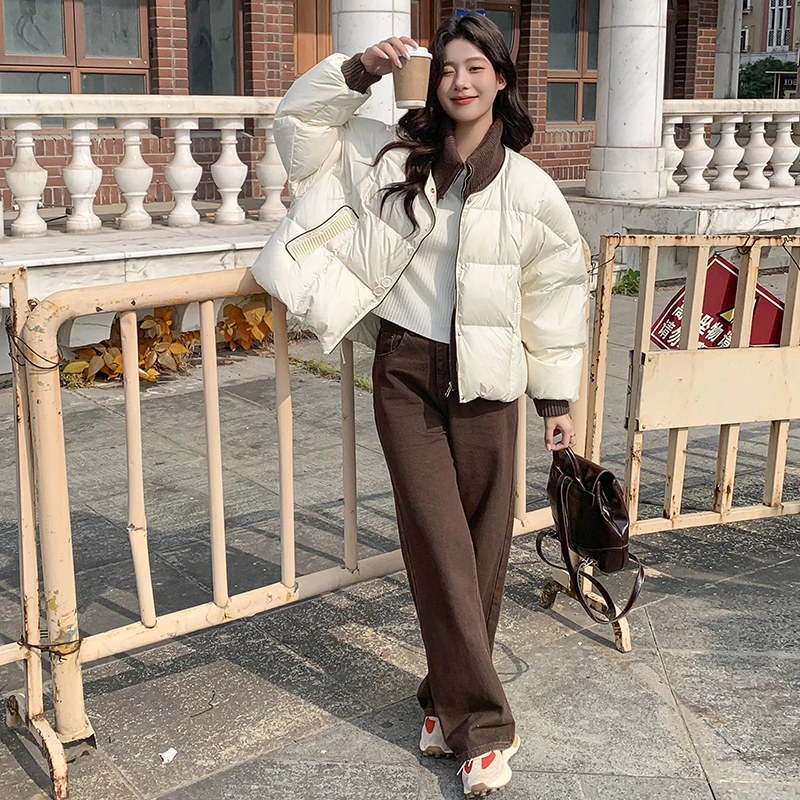 271-280韩版拼接ins时尚秋冬棉服外套（非主图款   请勿私自拍下）