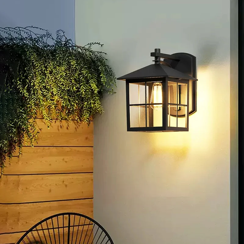 户外壁灯太阳能免布线室外感应防水别墅阳台花园门口门牌庭院墙灯