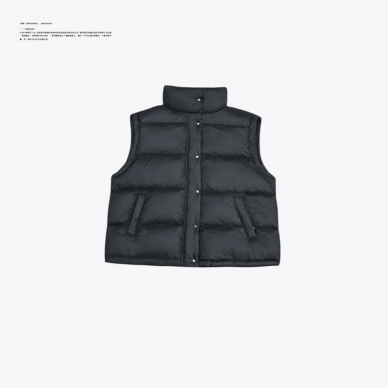 泡芙马甲 很重磅 搭配性很棒 充容量超给力~