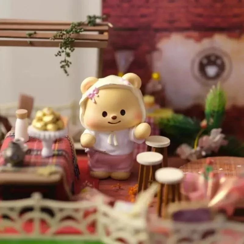【珊珊拆盒】黄油小熊二代系列盲盒潮玩