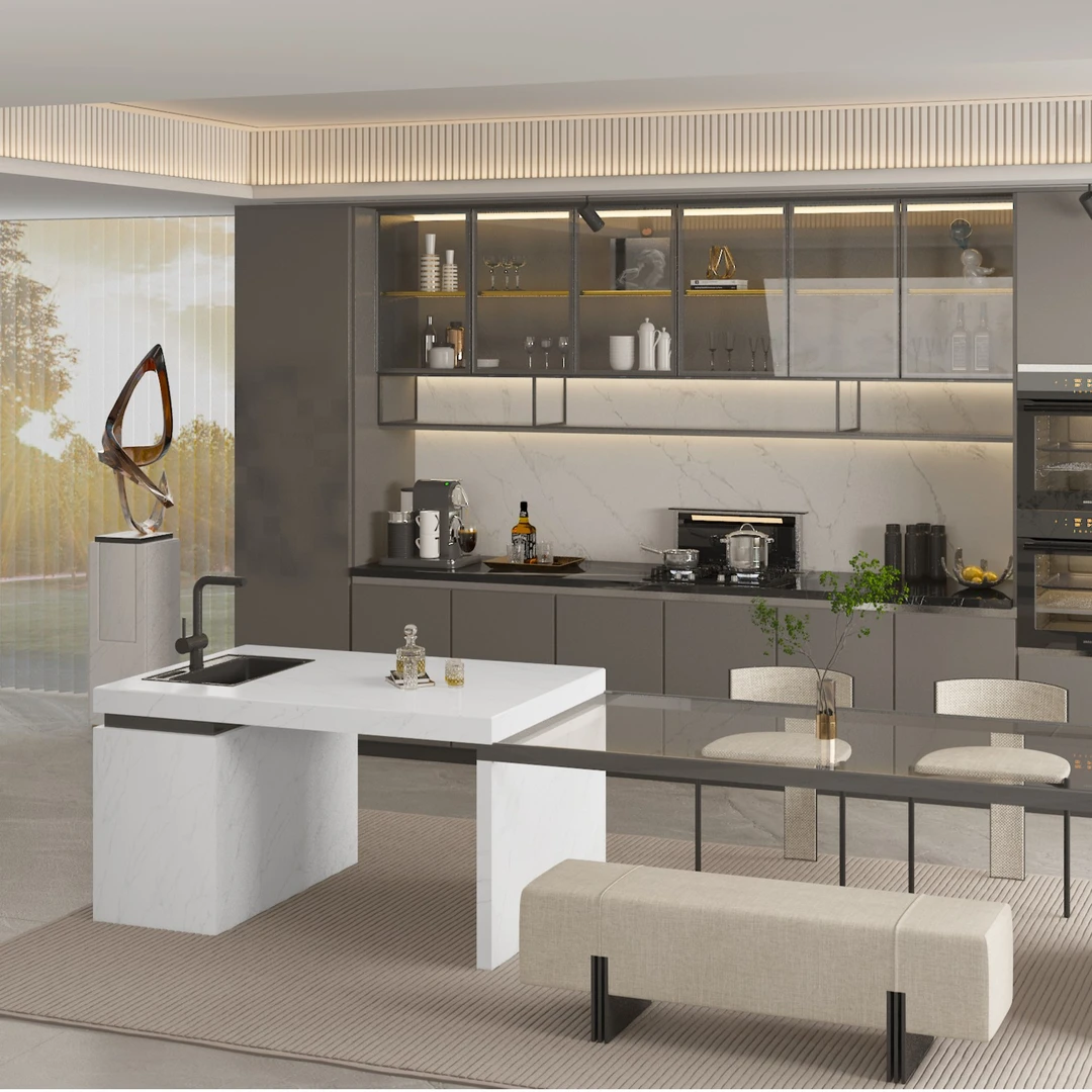 ZYALO/鱼肚白石英石凤凰羽（一米）