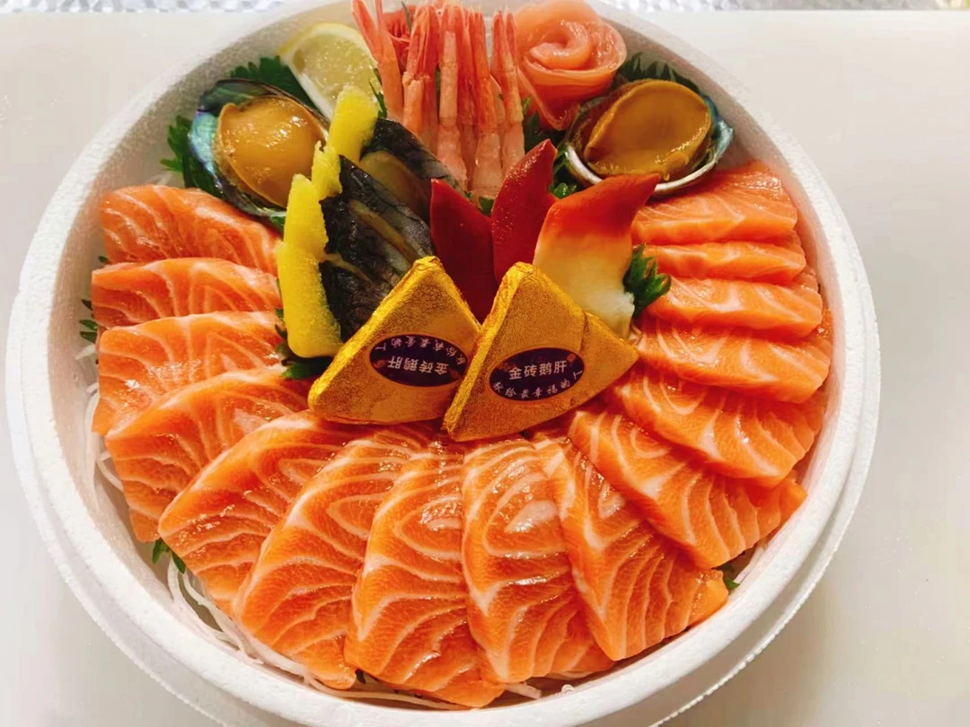 阿滨三文鱼（挪威）刺身拼盘食用200-500g