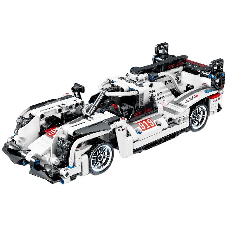 高博乐拼919长时赛回力机械件拼装积木玩具模型男孩儿礼物-1021