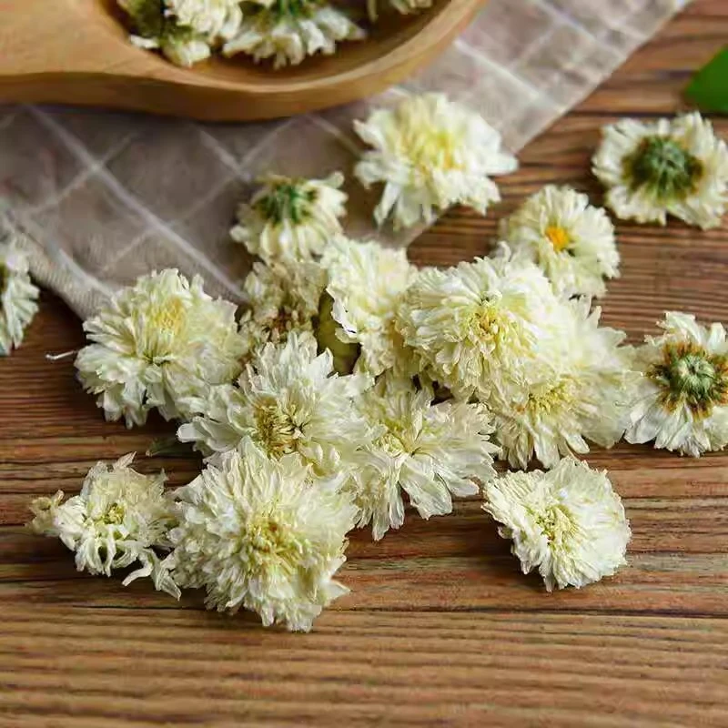 精选白菊花茶干花茶泡水煮水煮汤优质散装农产品