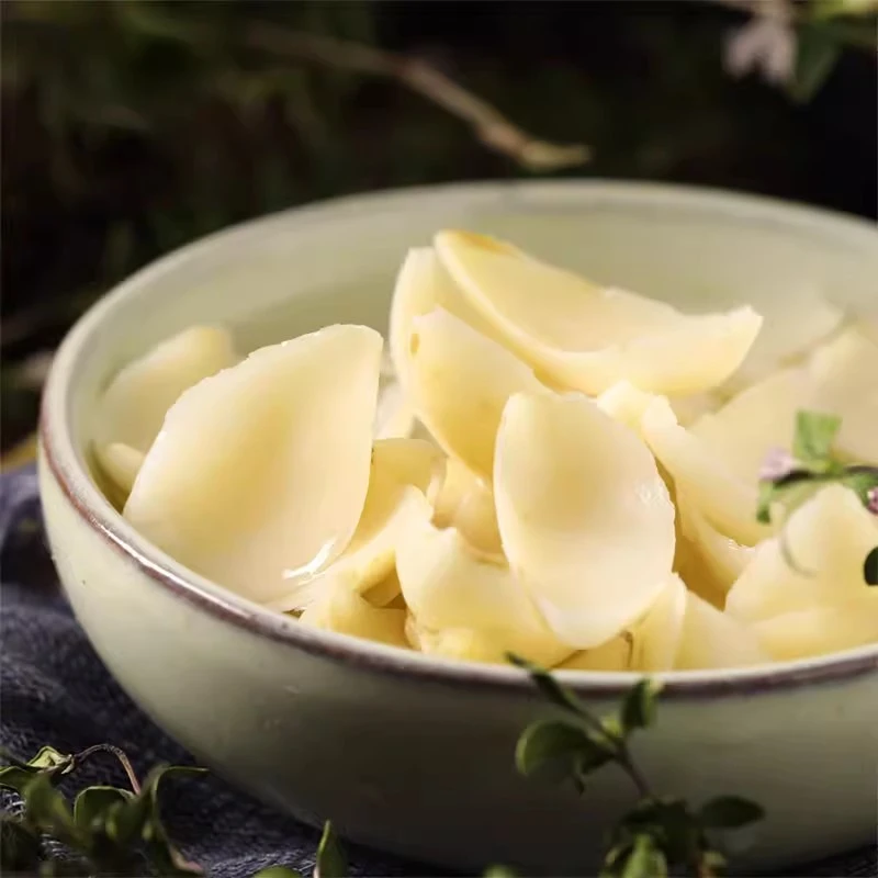 精选龙牙百合干片香甜清香干货甜汤煮粥泡水泡茶熬粥搭配银耳莲子