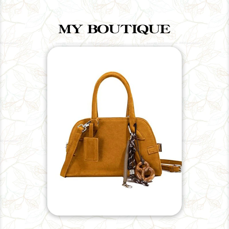 【My轻奢】贝壳包2024秋冬高级感时尚手提油蜡单肩斜挎包-7527