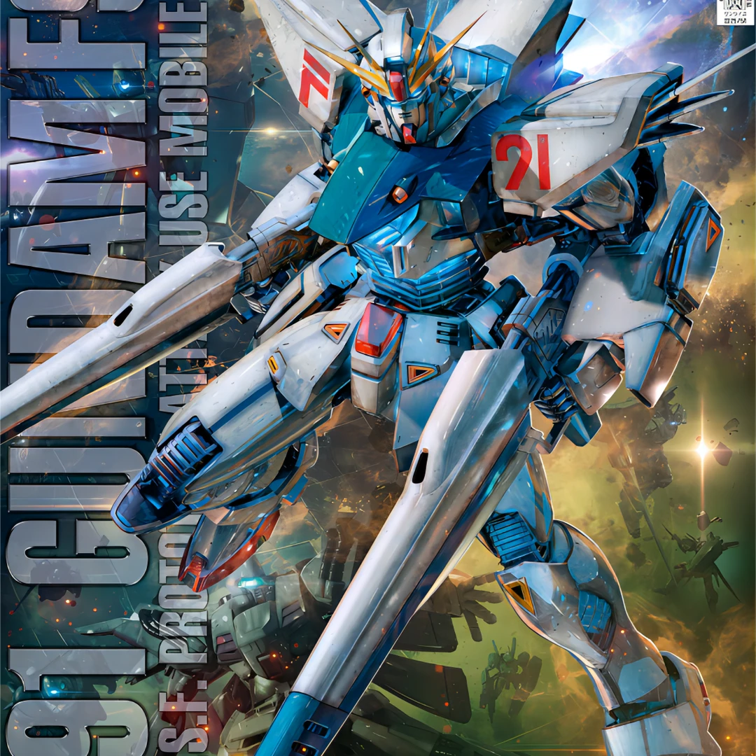 MG F91 Ver.2.0 高达拼装玩具