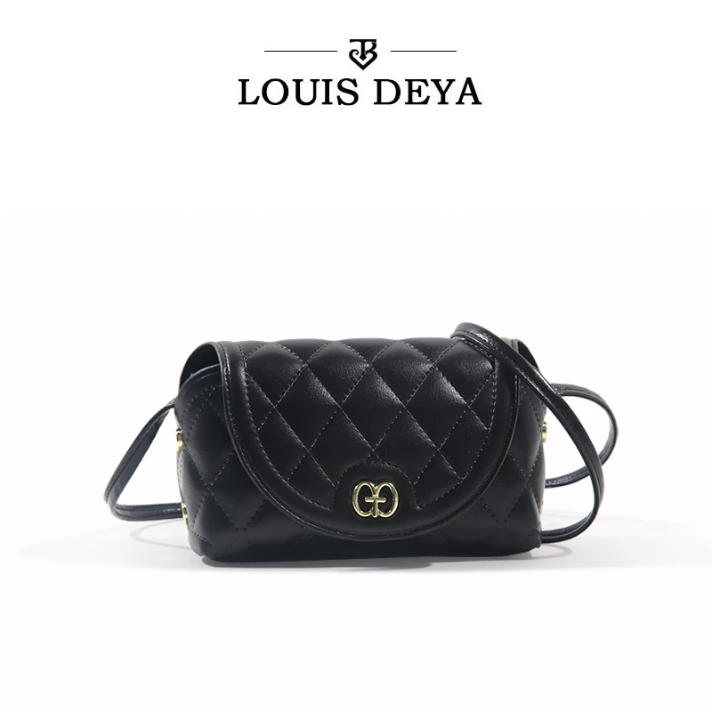 2024新款女包时尚单肩菱格小包