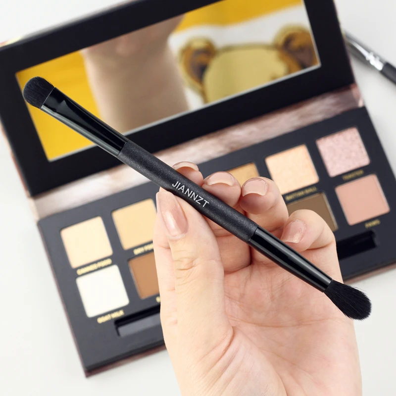 简斯M家同款双头眼影刷纤维毛巨软晕染刷火苗鼻影刷一支装化妆刷