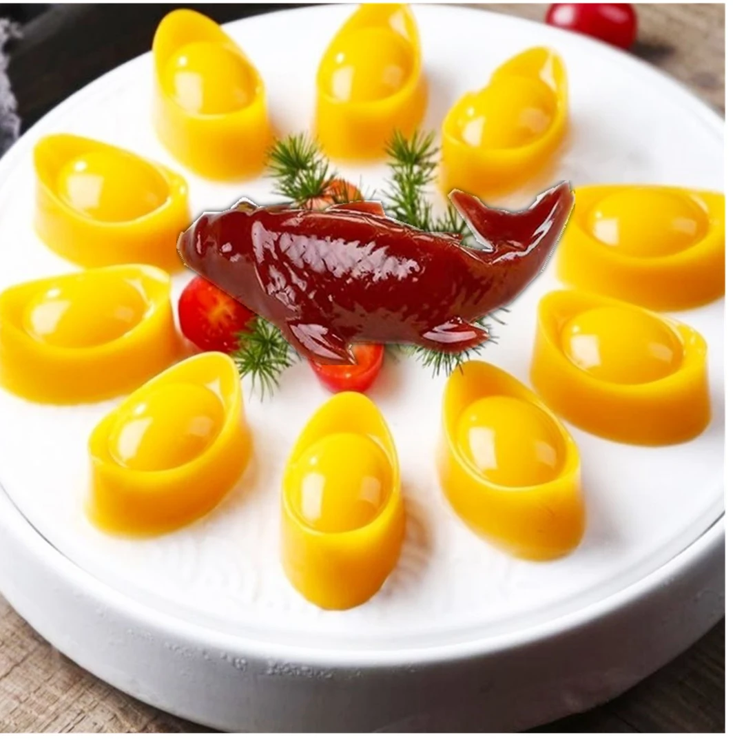 水晶山楂鱼340g山楂鱼160g婚宴鱼形山楂糕年年有鱼年货开袋即食