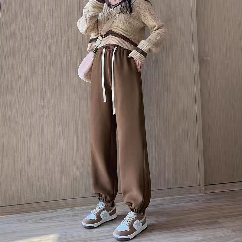 休闲运动裤束脚裤