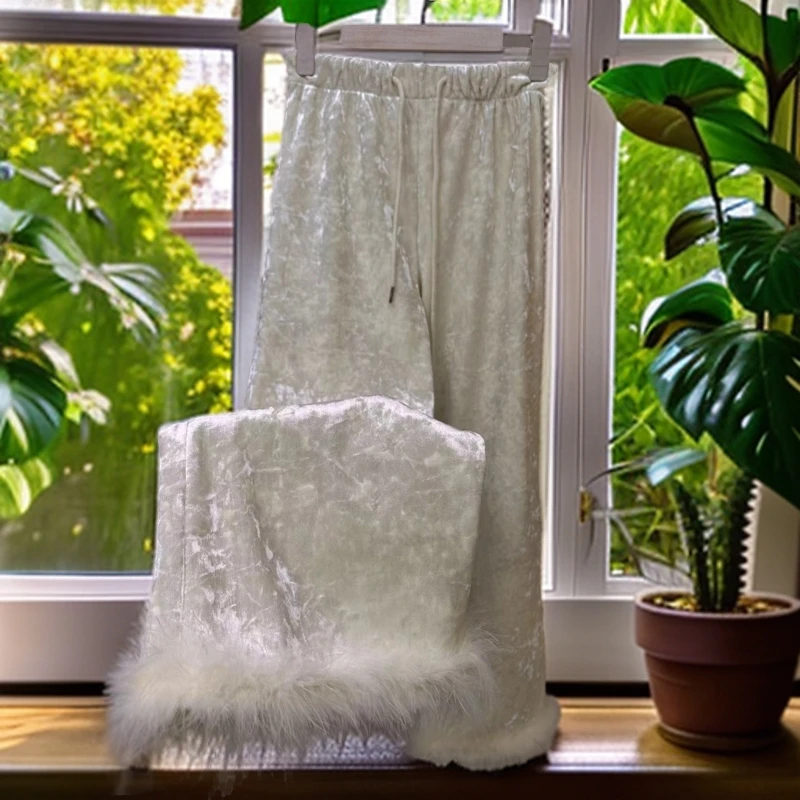 【老板娘专属加绒】女士休闲时尚百搭显瘦垂感丝滑国风新中式女装