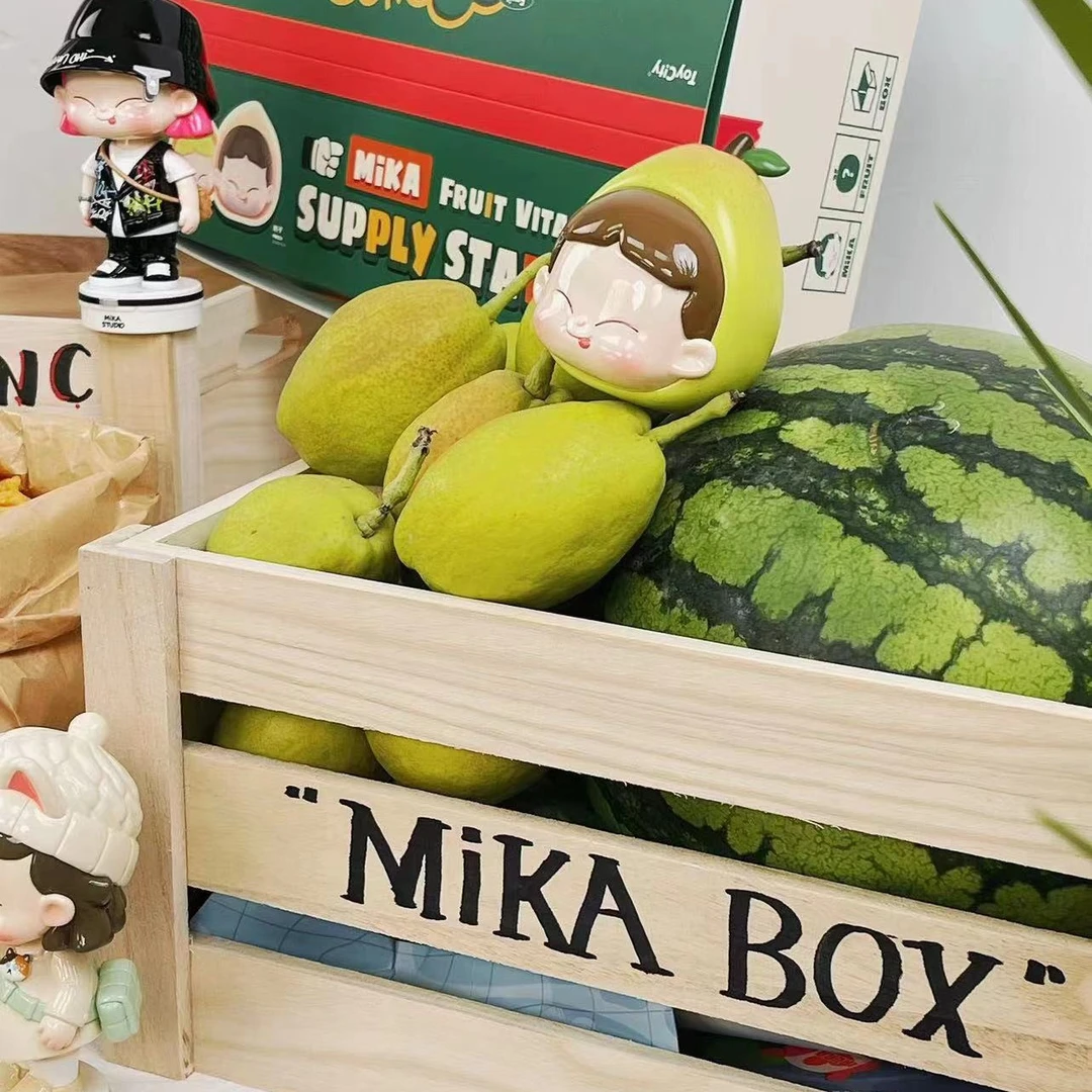 【依古比古潮玩直播拆盒】1号MIKA水果维C补给站潮玩盲盒摆件潮玩