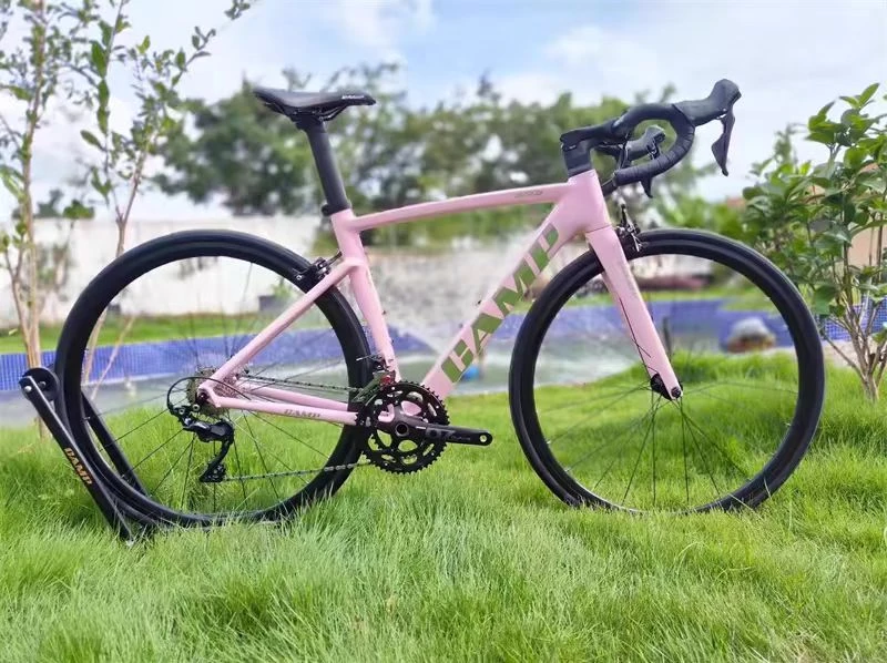 CAMP坎普SR3 22速105圈刹碟刹公路车 碳纤维前叉超轻变速自行车