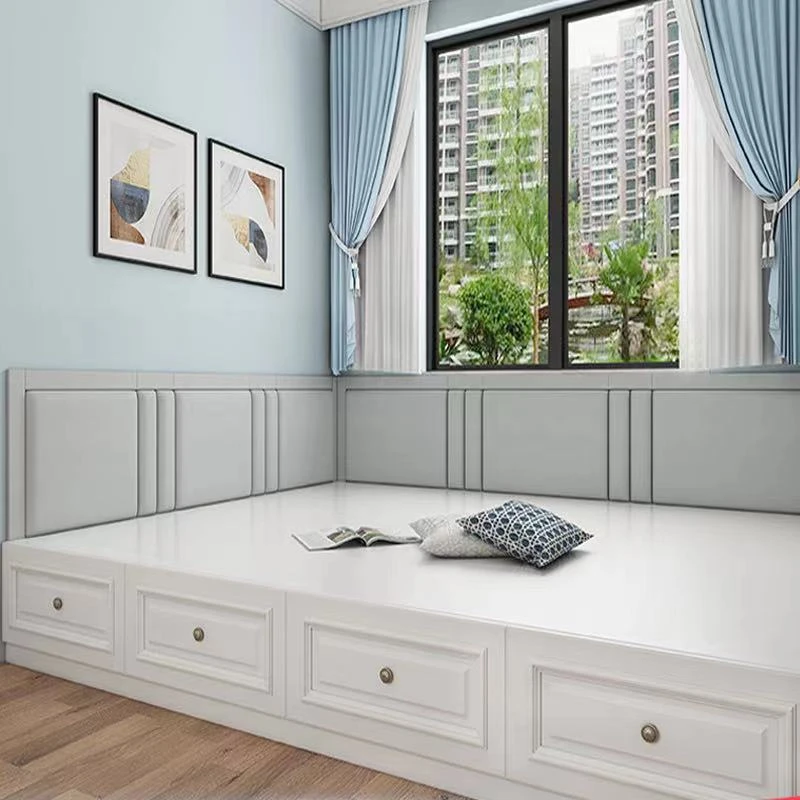 2024爆款榻榻米软包床围 炕围背景墙防撞软包贴卧室软包床头贴