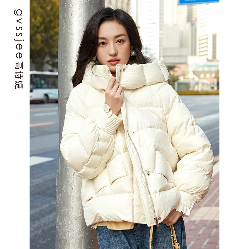 高诗婕冬季新款休闲气质羽绒服百搭外套244454292-11