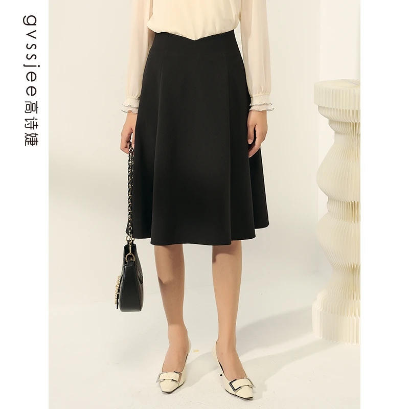 高诗婕秋季半身裙D233T70005-61显瘦